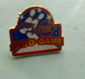 WIBC 200 GAME BOWLING WOMEN CHAMPIONSHIP PIN - Bild 1 von 4