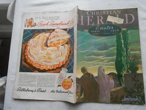 CHRISTIAN HERALD Magazine-APRIL,1936 EASTER - Picture 1 of 2