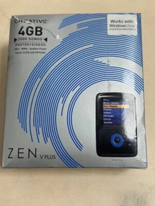 Creative Zen V Plus 4GB MP3 Player Needs Battery - Picture 1 of 6