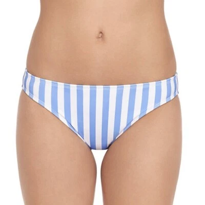 Pantalones de baño hipster de tiro bajo So Juniors XL 15-17 nuevos con etiquetas a rayas azules Foto 1 de 2