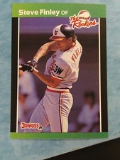 1989 Donruss The Rookies Steve Finley Baltimore Orioles RC Sealed 