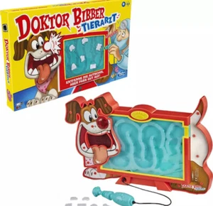 Doktor Bibber Tierarzt Tier Kinderspiel Gesellschaftsspiel Hasbro ab 6 Jahre Neu - Bild 1 von 4