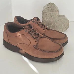 SAS Tripad Mens Size 10 Brown Comfort Diabetic Walking Shoes - Picture 1 of 12