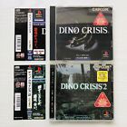 Ps1 Dino Crisis 1  2 Set Of 2 Games Japan Playstation 1 Obi