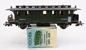 VINTAGE POCHER HO SCALE 221 REV SOUTH GERMAN R.R. COMBINE CAR #1364 - Picture 1 of 8