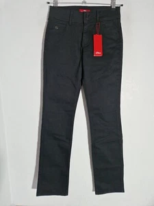 s'Oliver Mujer Elástico T.36 L34 Smart Straight Negro Cintura Media Nuevo - Imagen 1 de 6