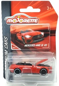 Majorette Mercedes Benz AMG SL 63 Roadster Red 1:59 (3") in Package with Card - Picture 1 of 4