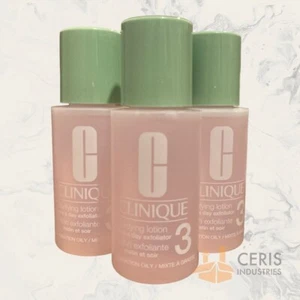 3x Clinique Clarifying Lotion #3 Toner Combination Oily 1 oz / 30 ml Each - Picture 1 of 1