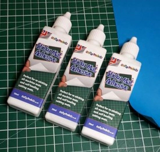 3 BOTTLES of Sticky Mat Adhesive by CRAFTY PRODUCTS