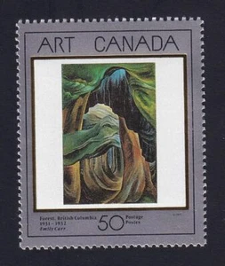 Canada 1991 'Forest British Columbia' by Emily Carr, MNH 50¢ sc#1310 - Picture 1 of 1