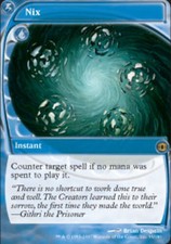 Nix - Future Sight - LP, English MTG Magic FLAT RATE SHIP