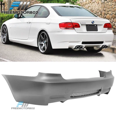 Fits 07-13 BMW 328i 335i E92 Coupe 3 Series M3 Style Rear Bumper Conversion Foto 1 de 3