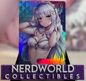 Senpai Goddess Haven 3 SSR-002 Emilia - Re:zero Anime Waifu Sammelkarte - Bild 1 von 1
