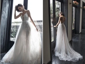 Riki Dalal - New & Unworn Size 8 Wedding Dress (Marlyebone LONDON boutique ) - Picture 1 of 5