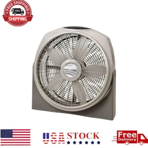 Portable 20" 3-Speed Floor Fan w/Remote Control Air Circulator Wind Machine Home - Picture 1 of 8