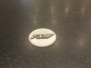 X-1 TSW Alloy Wheel Centre Cap Badges GENUINE TSW NEW OLD STOCK, 60mm Diameter - Picture 1 of 2