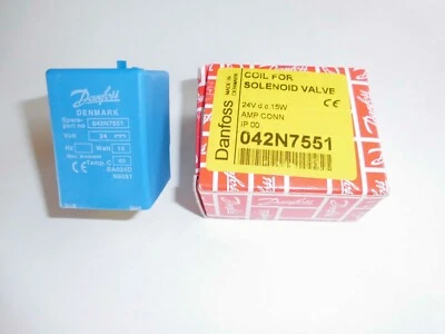 DANFOSS 042N7551 Magnetventil NEU OVP 24V DC 15W - Bild 1 von 4