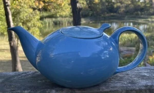 Rare! Teapot By EVA ZEISEL For Red Wing Potteries “Town & Country” Pattern , EUC - Picture 1 of 14
