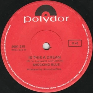 *SHOCKING BLUE " Blossom Lady / Is this a dream " 1971 Vinyl 7" Record 45rpm - Picture 1 of 2