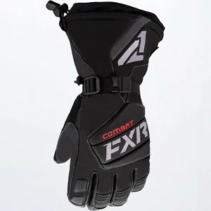 FXR Leather Snowmobile Gloves, Gauntlet Style Premium Cold Weather Riding Glove - Bild 1 von 9