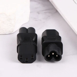 1Pc AC Power Socket Adapter IEC320 3-Pin C13 Female To C6 Male Plug Conver_i4 - Picture 1 of 12