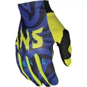 NEW ANSWER RACING MENS A21 AR2 HYPNO GLOVES, ACID/PURPLE/ASTA, SMALL, 445797 - Picture 1 of 1