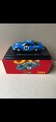 alpine renault rally bburago 1/24 con scatola originale perfette condizioni - Immagine 1 di 2