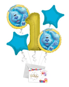 Ramo Globo Feliz Cumpleaños Blue's Clues (5 Globos), 1º a 9º| Viva Party - Imagen 1 de 40