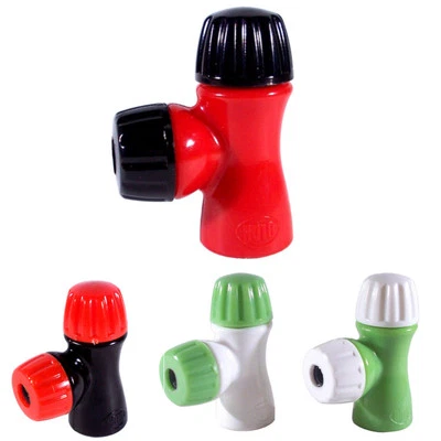 ROTO FAHRRAD MULTI VALVE KOPF PUMPE PUMPENKOPF MINI CO2 SCHRADER REGULIER VENTIL - Bild 1 von 2