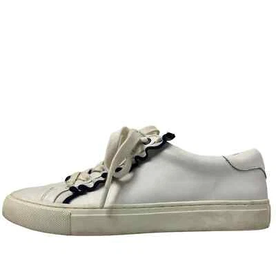 Tory Burch Sport Leather Sneakers Size 8.5M White 36558 Shoes Fashion Womens - Image 1 of 4