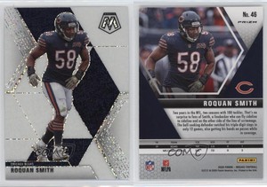 2020 Panini Mosaic White Sparkle Prizm Roquan Smith #46