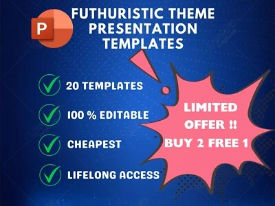 Buy 2 Free 1 Technology Theme PowerPoint Presentation Templates - Image 1 of 4