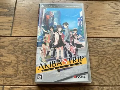 AKIBA'S TRIP PLUS UMD PSP Playstation Portable ULJM-06049 2012 Region free Sony - Image 1 of 4