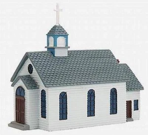 IMEX HO SCALE CHURCH RESIN BUILT-UP BUILDING #6103 - Picture 1 of 3