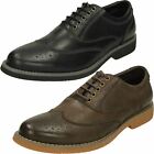 Mens Thomas Blunt 'A2140' Leather Lace Up Brogue Shoes