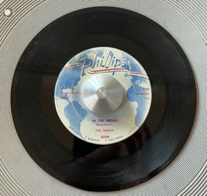 ORIGINAL 45: THE HAWK aka JERRY LEE LEWIS - IN The Mood/I Get The Blues PHILLIPS - Picture 1 of 2