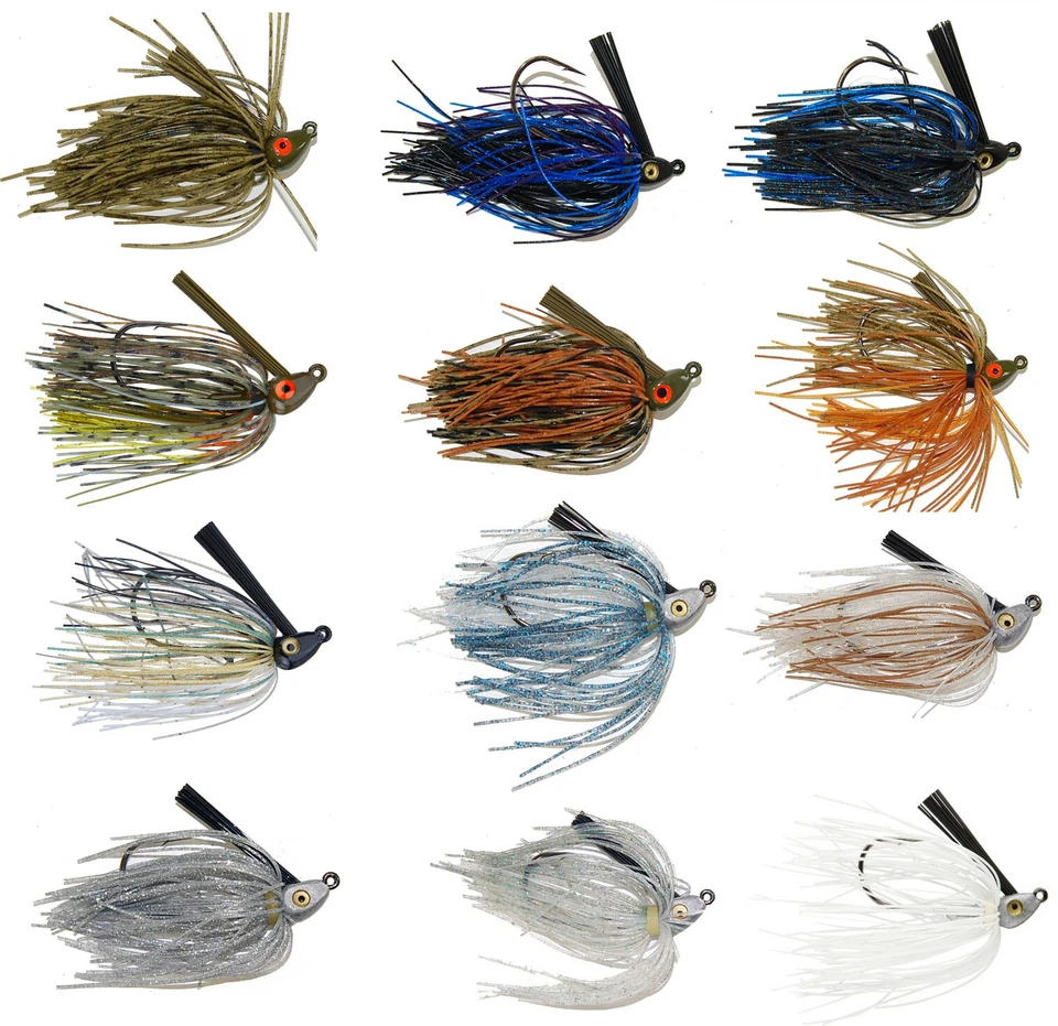 Plantilla de natación de bajo cubierta pesada para jugadores de 5/16 o 1/2 oz de cubierta pesada Foto 1 de 1