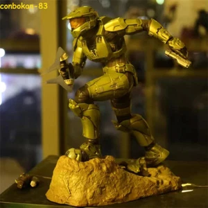 Halo Master Chief 28 cm PVC Figuren Modell Anime Statuen Ornament Spielzeug Weihnachtsgeschenke - Bild 1 von 7