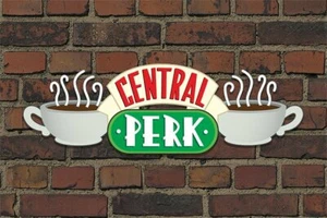 Maxi póster de pared Friends Central Perk Brick 24" x 36" - Imagen 1 de 2