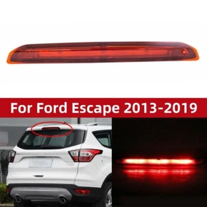 For 2013-2019 Ford Escape Full LED Third 3RD Tail Brake Light Rear Stop Lamp Red - Picture 1 of 6