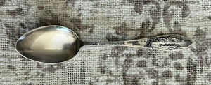 Vintage Honolulu Diamond Head Sterling Collector's Souvenir Spoon - Picture 1 of 7