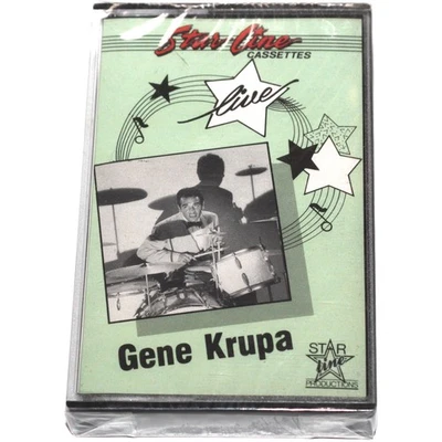 Gene Krupa & His Men of Jazz (Cassette Tape 1986) Big Band 1940s NEW SEALED - Image 1 of 4