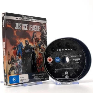 Justice League (2017) | Steelbook | 4K & Blu-ray | Roadshow (Aus.), 2018 - Picture 1 of 11