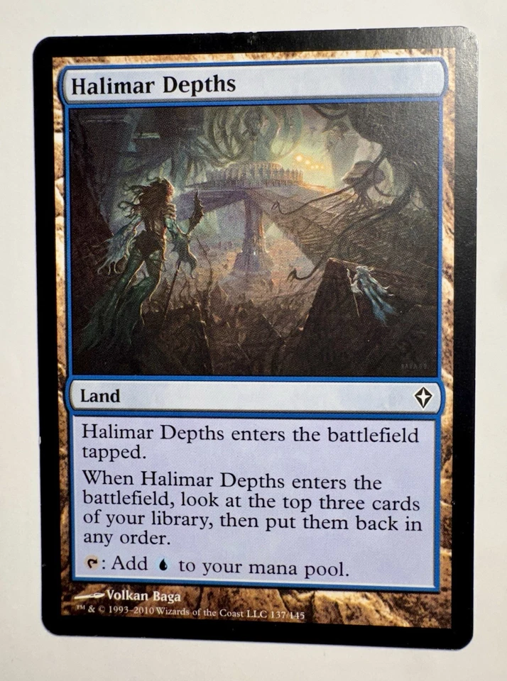 Halimar Depths (137/145) LP Worldwake Magic MTG LAND - Image 1 of 1