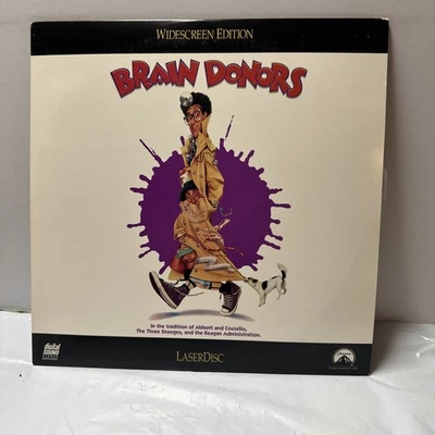 BRAIN DONORS Zucker brothers comedy Laserdisc - Image 1 of 2