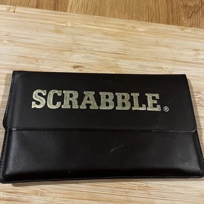 Parts only POCKET SCRABBLE TRAVEL Magnetic Tiles Spears Games Edition vintage  - Image 1 of 4