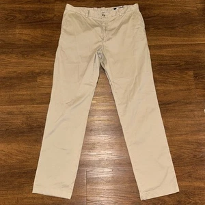 Vineyard Vines Stretch Breaker Pants Beige Men’s Size 38x34 Excellent - Picture 1 of 13