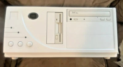 Vintage Pentium 233 MHz MMX Desktop Computer Gaming Video/Sound Windows 98 NEU - Bild 1 von 4