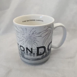 Taza de café Starbucks Washington DC Skyline Series One 18 OZ The Nations Capital  - Imagen 1 de 8