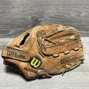 Wilson Optima Gold Softball Handschuh A9824 OG3 Leder hellbraun braun Vollscharnier Erwachsene - Bild 1 von 14